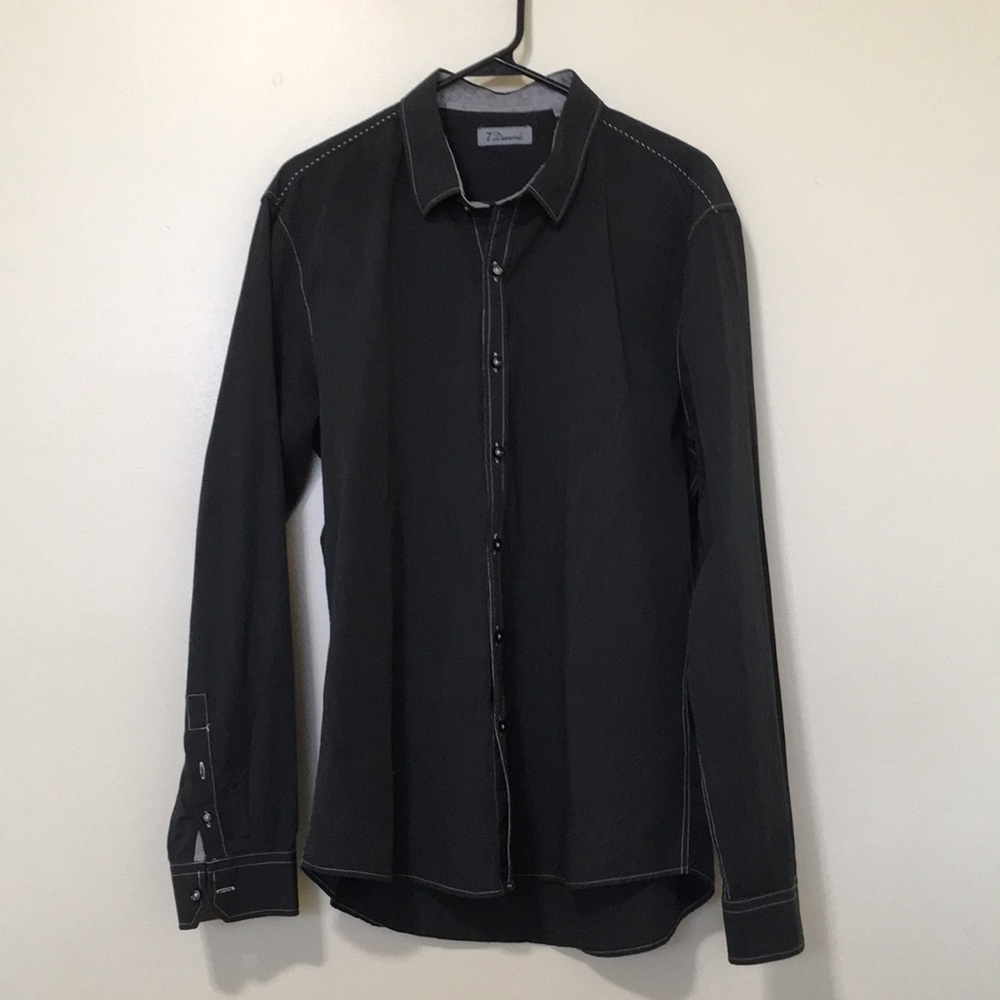 7 Diamonds Fashion Forward Button Down, XL
